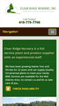 Mobile Screenshot of clearridgenursery.com